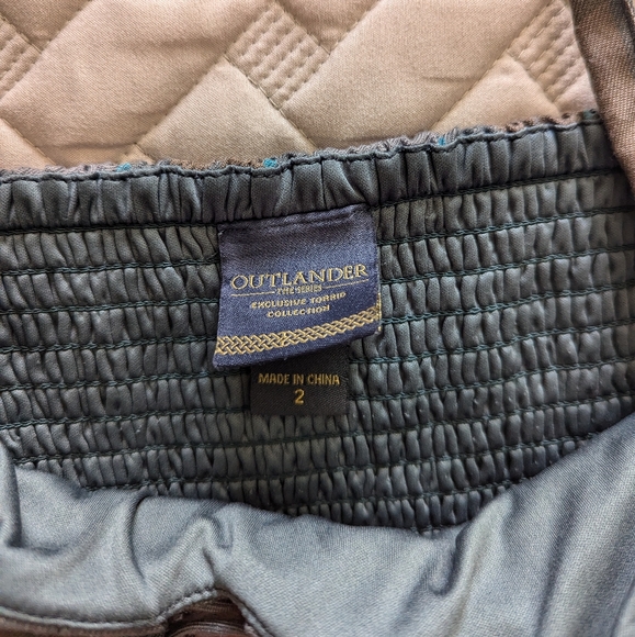 Torrid Outlander Mackenzie Tartan Plaid Lace up Corset Top size.2X (18-20) - Picture 4 of 6